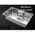 Factory price single bowl kitchen sinks